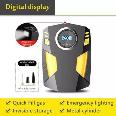 Portable Car Electric Tyre Pump Tire Inflator Car Tyre Inflator Air