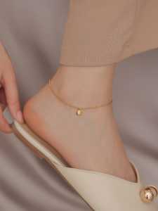 [ Bayar Ditempat ] Gelang Kaki Wanita / Gelang Kaki Wanita Korea Anti Karat / Gelang Kaki Wanita Titanium Anti Karat Selamanya / Gelang Kaki Lucky Emas