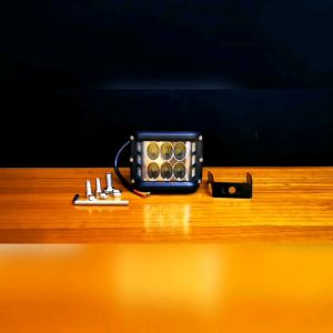 Lampu tembak kotak 6 Led Flash full besi