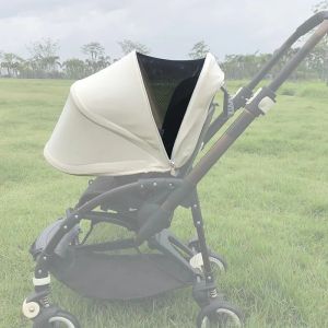 Stroller Sunshade For Bugaboo Bee 3/5/6 Fox Pushchair Sun Canopy Sleeping Basket Awning Extendable Buggy Roof With Mesh Window