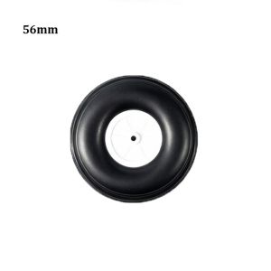 LUMIYA Cao su Phụ tùng đồ chơi máy bay cho trẻ em 075" - 5" inch Đen Trung tâm bánh xe máy bay cánh cố định Bánh xe hạ cánh máy bay mô hình Để thay thế máy bay điều khiển từ xa