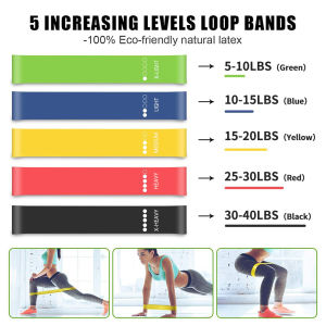 GYMPRO 8 Hình dáng cơ thể Băng Yoga Băng đàn hồi cho băng thể dục dụng cụ băng thể dục Đàn hồi Băng kháng cự cho phù hợp thiết bị di động Thân thể Xây dựng tám nhân vật kéo vai đẹp