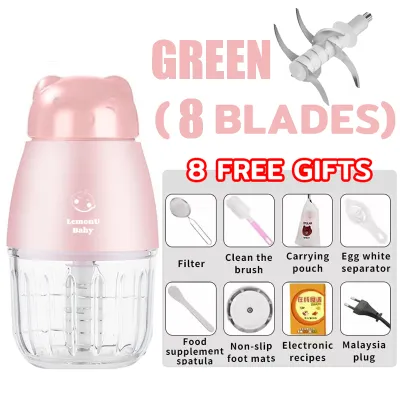 Baby Blender Food Electric Mini Baby Food Grinder Multipurpose Processor Portable Blender 辅食机搅拌机