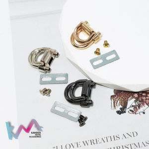KANDER Alloy Bag Buckle Ring Aksesoris Tas #2588