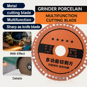 【Lowest Price】Ceramic Tile Cutting Disc Diamond Cutting Machine Carbide Cutting Disc Angle Grinder Attachment High Precision Durable Carbide Tipped Blade