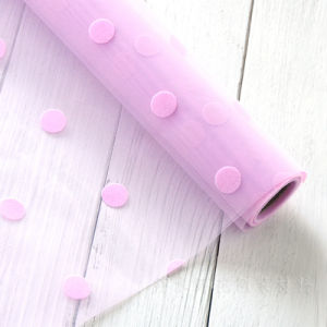 Tulle Dot / Tile Dot / Tille Dot / Tile Dotty Kertas Buket Roll Flower Wrapping KB6279