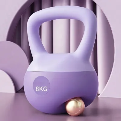 【Fast Delivery】PVC Soft Kettlebell (2.5kg 4kg 5kg 6kg 8kg 10kg ) IDEAL FOR ANY AGE OR GENDER Soft soles wont damage the floor high-quality slightly textured handle provides a comfortable & secure grip for high reps
