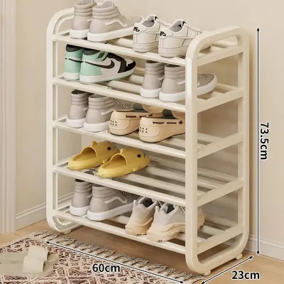 JJ Multi-layer Shoe Rack Simple Shoe Storage Rack Thicken Steel Pipe Entryway Shoe Shelf Home organizer 鞋架