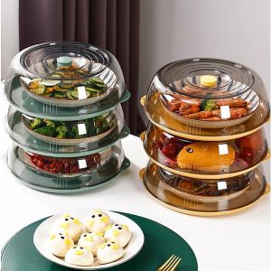 Wadah Makanan Tudung Saji Premium Penutup Makanan Tudung Saji Food Organizer Perlindungan Debu nasi kebutuhan dapur