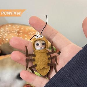 【PCWFKef】 Phim Hoạt Hình Gián Búp Bê Keychain Chất Liệu Gói Mới Lạ Điện Thoại Mặt Dây Chuyền Sáng Tạo Ba Lô Trang Trí Phụ Kiện Quà Tặng Sinh Nhật