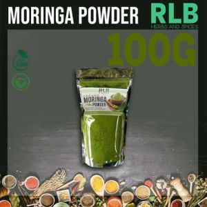 100 grams Pure Organic Natural Moringa Powder - Nutrient Rich Antioxidant Body Detox Protein Fiber Minerals Vitamins - Malunggay Powder Superfood Rich in Nutrients and Antioxidant Lactation Milk Booster Pure No Sugar Food Supplement and Multivitamin