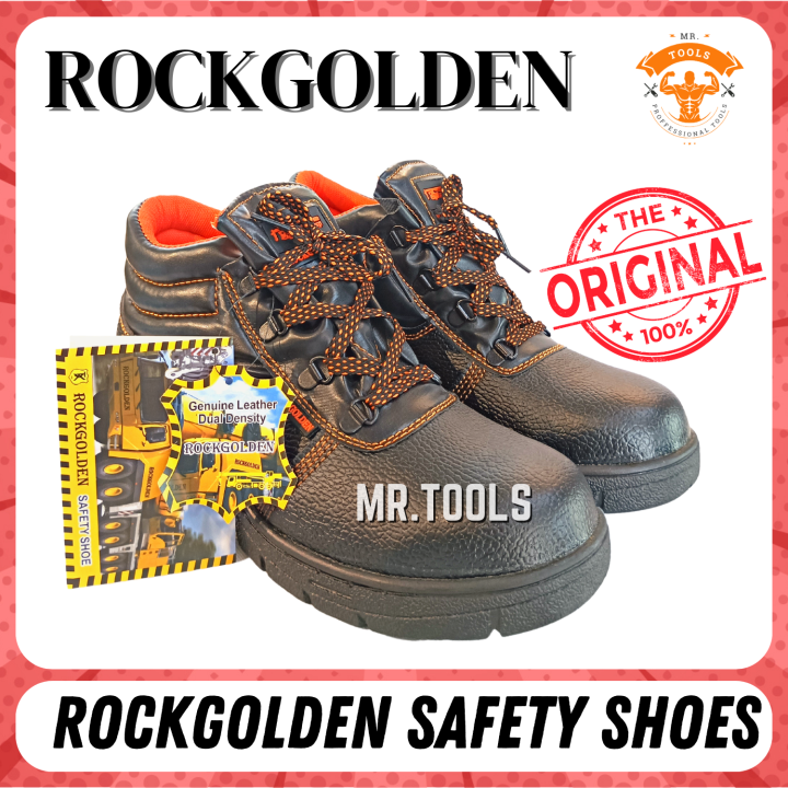 Rockgolden Safety Shoes Steel Midsole Oil Resistant Construction Shoes Lazada Ph 5619