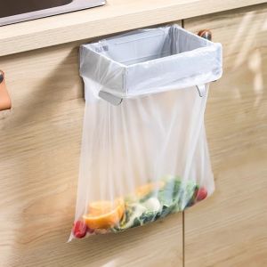 Multi-Functional Portable Hanging Trash Holder 2PCS Space-Saving Odor Isolation Large Opening Universal For Garbage Bags