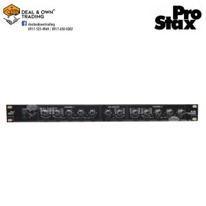 PROSTAX AC203 Stereo 3 way crossover with subout