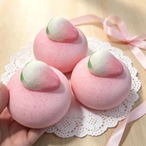 Soft Simulation Animal Pig Squishy Toy Cute Fruit Bread Slow Rising Stress Relief Squeeze Anti-Anxiety Sensory Fidget Toy for Kids & Adults