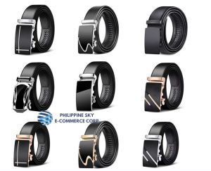 Fashion Green Life COD Mens high-end business automatic buckle belt belt mens genuine leather casual belt