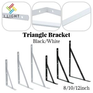 Wall Bracket Angle Bracket Heavy Duty Shelf Bracket Wall Triangle Bracket L-Bar (1pc)