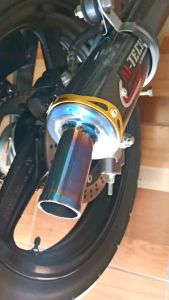 KNALPOT NINJA COBRA AI TECH BLUEMOON NINJA 150 R RR SS FULL STAINLESS ANTI KARAT SUARA GARING
