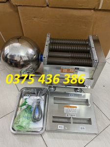 Máy vo viên trân châu bánh nhãn size 10mm DZ20 bằng điện 1 pha