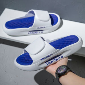 NQshop แบบใหม่ขายดี เลือดกรุ๊ปบีใส่ปัง✨รองเท้าผู้ชายงานมาใหม่ รองเท้าแฟชั่นชายสุดฮอต พื้นนิ่ม ไม่หนาไม่บาง กำลังดี ใส่สบาย