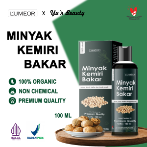 MINYAK KEMIRI BAKAR ASLI EKSTRAK KEMIRI ASLI PENUMBUH DAN PERAWATAN RAMBUT | ANTI RONTOK - KETOMBE