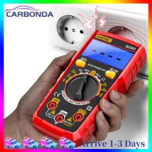 Digital Multimeter 1999 นับโวลต์แอมป์โอห์มมิเตอร์ NCV เครื่องทดสอบมัลติฟังก์ชั่นระดับมืออาชีพ