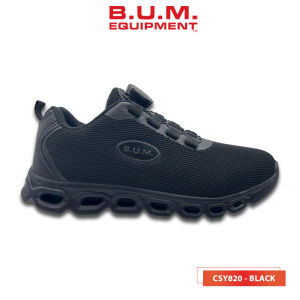 BUM Equipment Kids Black Shoes CSY820 Black School Shoe / Kasut Hitam Sekolah / Sneakers / Kasut Budak