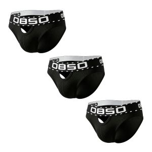 CMENIN BS 3Pcs New Brand Cotton Panties Jockstrap Mens Briefs Soft Slip Man Underwear Brief Men Underpants Under Wear BS3103