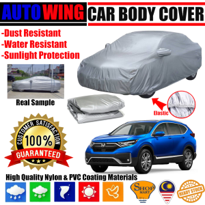 AutoWing Honda CRV Full Car Body Cover Anti Scratch UV Sunlight Protection Window Cover Sunshade Sun Shade Kain Penutup Selimut Kereta