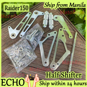 CNC HAFT SHIFTER FOR RAIDER 150 CARB ONLY SILVER