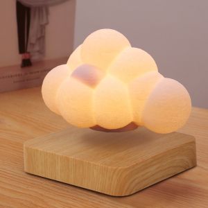 RBTECH 3D Magnetic Levitation Floating Cloud Lamp Ambient Light Floating lamp Floating Cloud