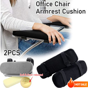 2Pcs Slow Rebound Memory Foam Armrest Cushion Pad for Desk Chair and Gaming Chair Armrest Pads