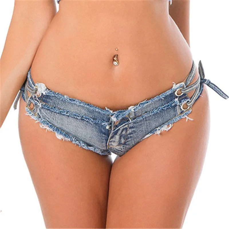 Ready Stock-Sexy Vintage Mini Short Jeans Booty Shorts Cute Bikini