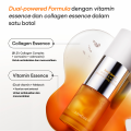 [5.5 Exclusive Bundle] LANEIGE Radian-C Double Essence 30g - Essence Mencerahkan dengan Vitamin C - Mengatasi Kulit Lelah - Untuk Semua Jenis Kulit. 