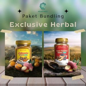 Minuman Wedang Jahe Merah Kunyit Temulawak Habbatussauda Gula Aren Bubuk Murni Herbal Melati Noni