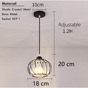 Lampu kristal kristal langit lampu langit -langit mewah