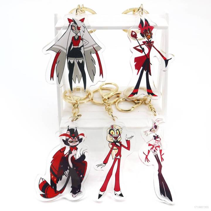 HZ Hazbin Hotel Charlie Morningstar Vaggie Angel Dust Alastor acylic ...