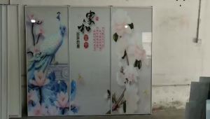 Custom Sliding Wardrobe Door Tempered Glass Wardrobe Sliding Door Custom Cloakroom Sliding Door Closet Doors 23 Door Partition