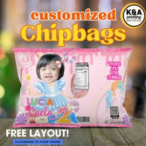 Customized Chip bags Loot bags Candy Bags Gift bags for Birthday or any occassions