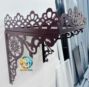 Eke bắt tường hình ngôi sao CNC cắt sẵn hoa văn góc CNC sơn tĩnh điện màu dạ gỗ cao cấp