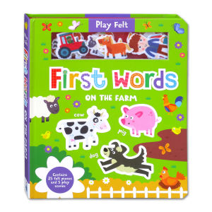 Play Felt First Words On the Farm / Colours Under the Sea  (Contains 25 Felt Pieces and 5 Play Scenes)