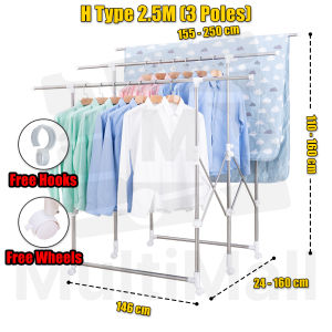 Drying Rack for clothes | Clothes hanging rack | Laundry Rack retractable | Stainless Steel | Laundry Rack Stand| Outdoor Laundry Rack| Laundry Rack | Retractable Laundry Rack | Rack for Laundry |  Laundry Rack For Indoor | Drying Clothes Rack