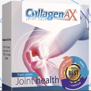 Authentic CollagenAX Joint Care Capsules - Natural Supplement for Joint Health and Mobility