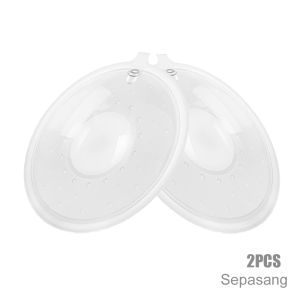 LAKOE 2Pcs Wadah Penampung Asi Breast Pad Silicone Breast Milk Collector 60ML