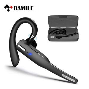 DAMILE Portable Wireless Bluetooth Earphone Wireless Headphones Stereo Handsfree Noise Control Bluetooth Headset with Mic for all Smart Phone Driver Sport YYK-525