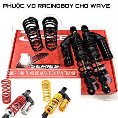 Phuộc RCB VDBK tặng kèm lò xo shvn sh150 ab125 wave dream nvx155 sirius jupiter CHÍNH HÃNG RACING BOY