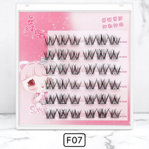 ขนตาปลอม ติดงานมีกาวในตัว สินค้าพร้อมส่ง