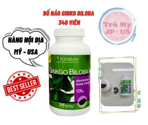 (Order nội địa Mỹ) Viên Uống Ginkgo Biloba Trunature 120mg – 340 viên