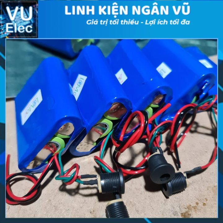 Pin 2ah Khối pin Lithium 3S - 4S 12,6v 2000mAH (2AH) dòng xả cao 25A - Sạc ...
