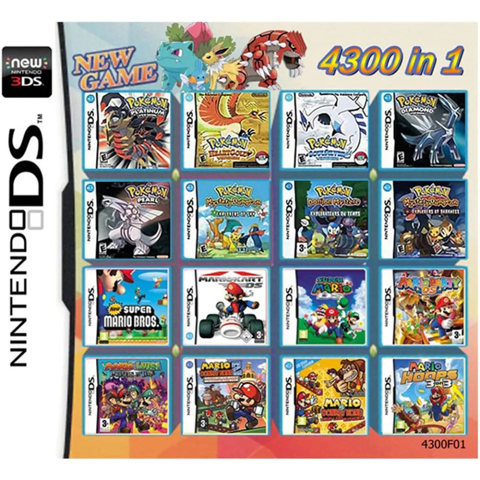 Nintendo ds 300 games best sale in 1